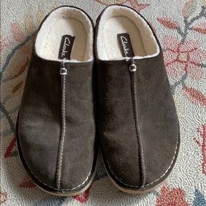 Clarks Mens house slipper clogs
